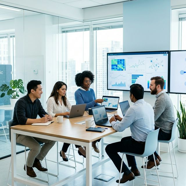 Het LumiCrowd team van data analytics en crowd intelligence experts